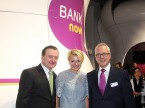 Karl und Doris Bieri mit Erich Wild (CEO Bank Now)
